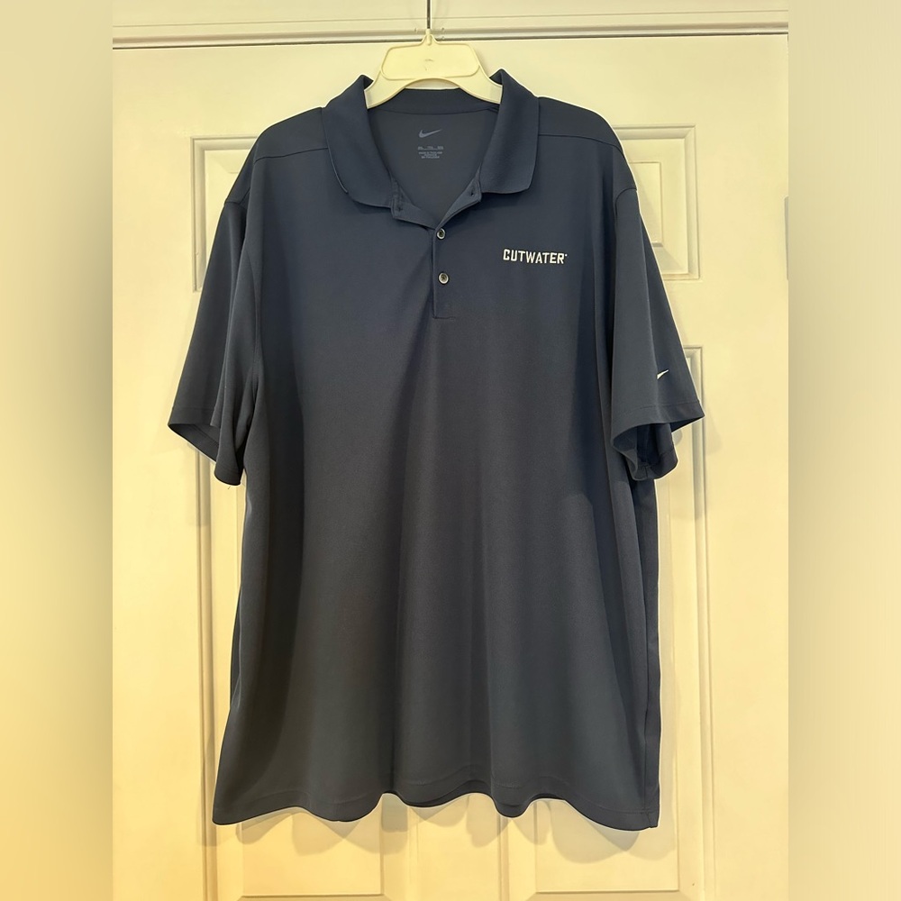 Nike Navy Golf Polo Cutwater